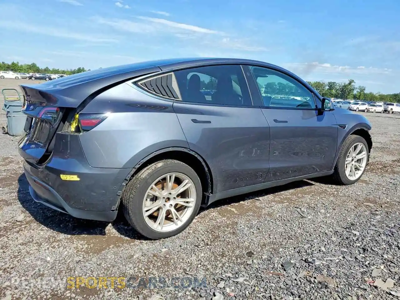 3 Фотография поврежденного автомобиля 7SAYGDEE0NF354056 TESLA MODEL Y 2022