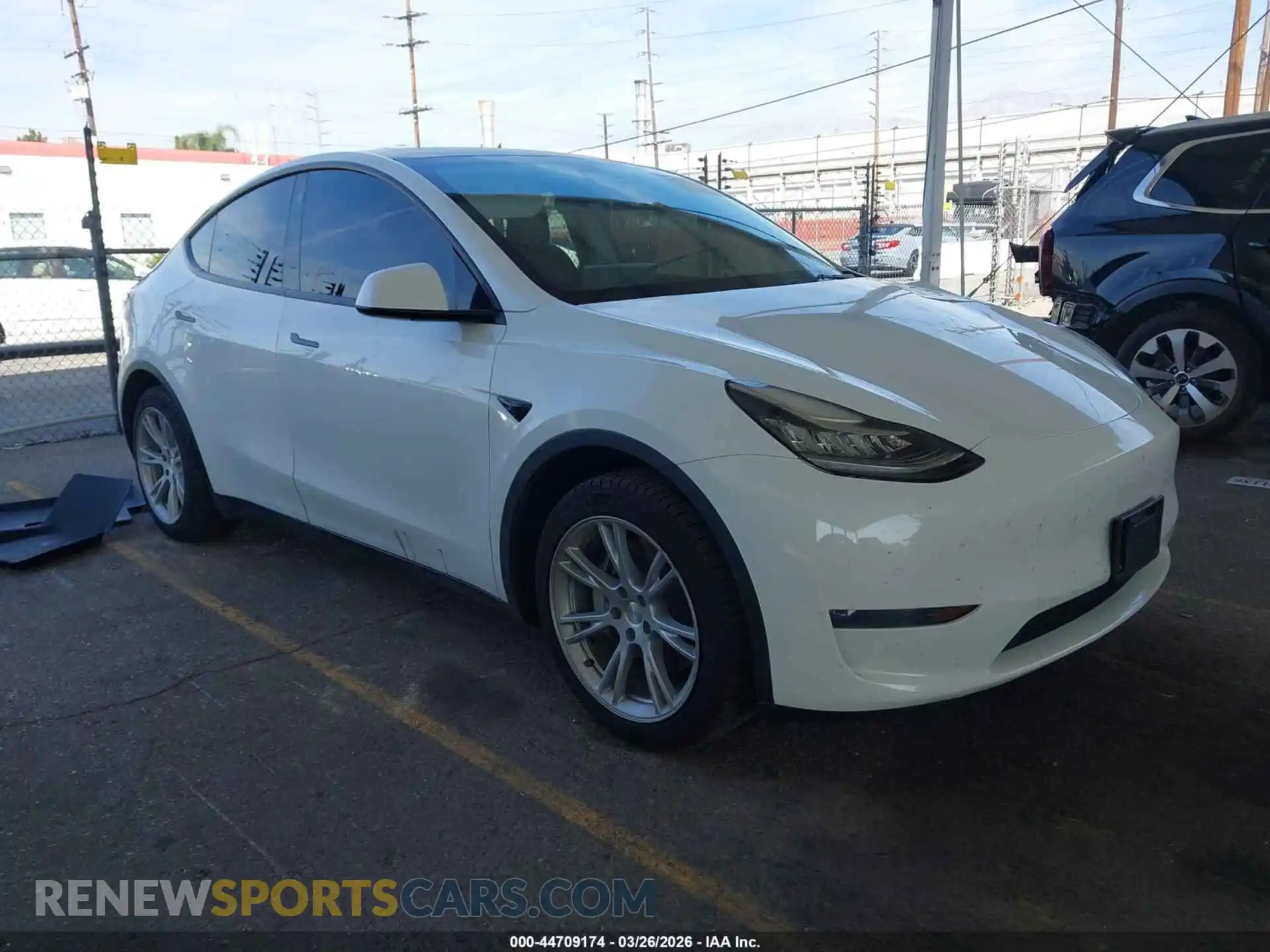 1 Photograph of a damaged car 7SAYGDEE0NF363601 TESLA MODEL Y 2022