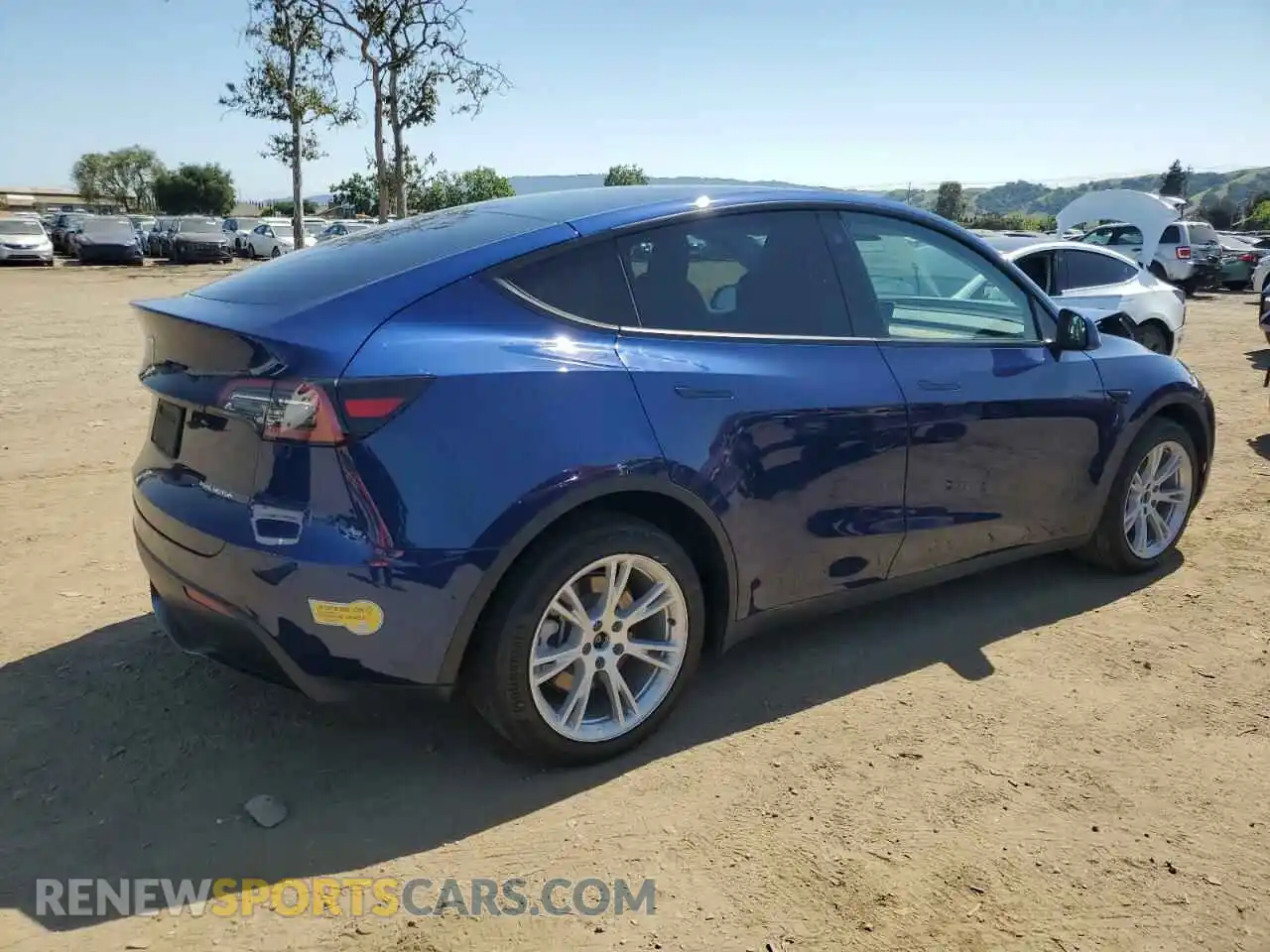 3 Photograph of a damaged car 7SAYGDEE0NF394105 TESLA MODEL Y 2022