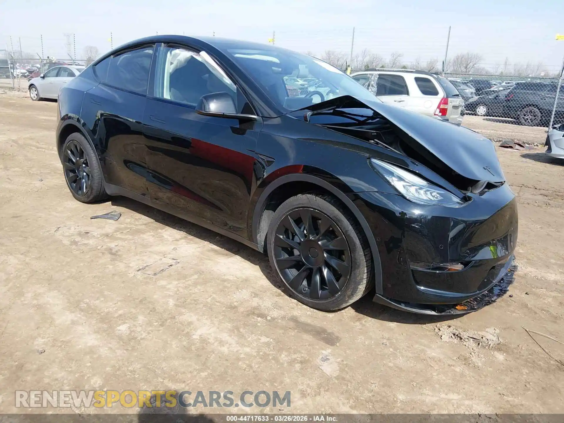 1 Photograph of a damaged car 7SAYGDEE0NF419861 TESLA MODEL Y 2022