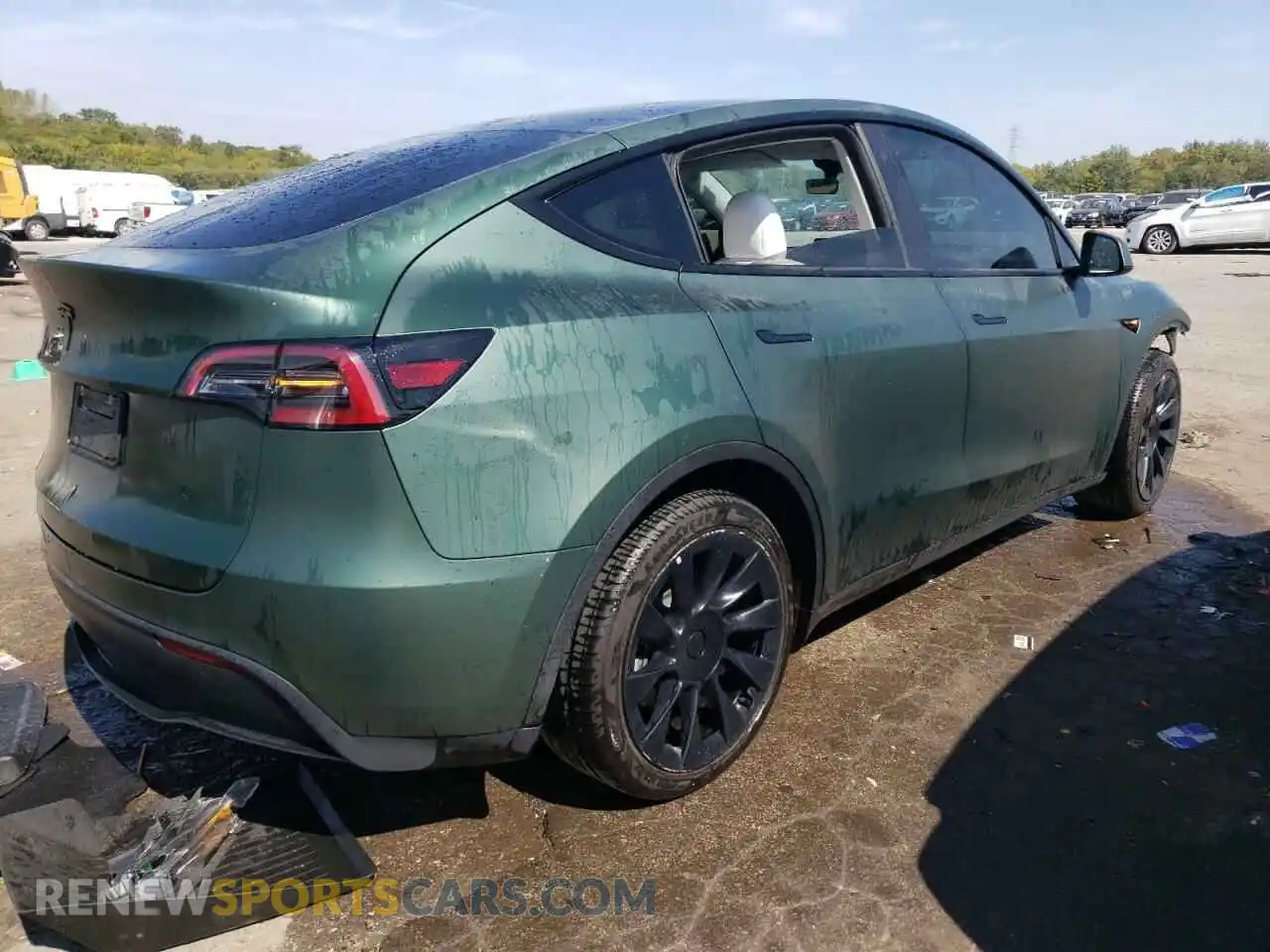 3 Фотография поврежденного автомобиля 7SAYGDEE0NF446218 TESLA MODEL Y 2022