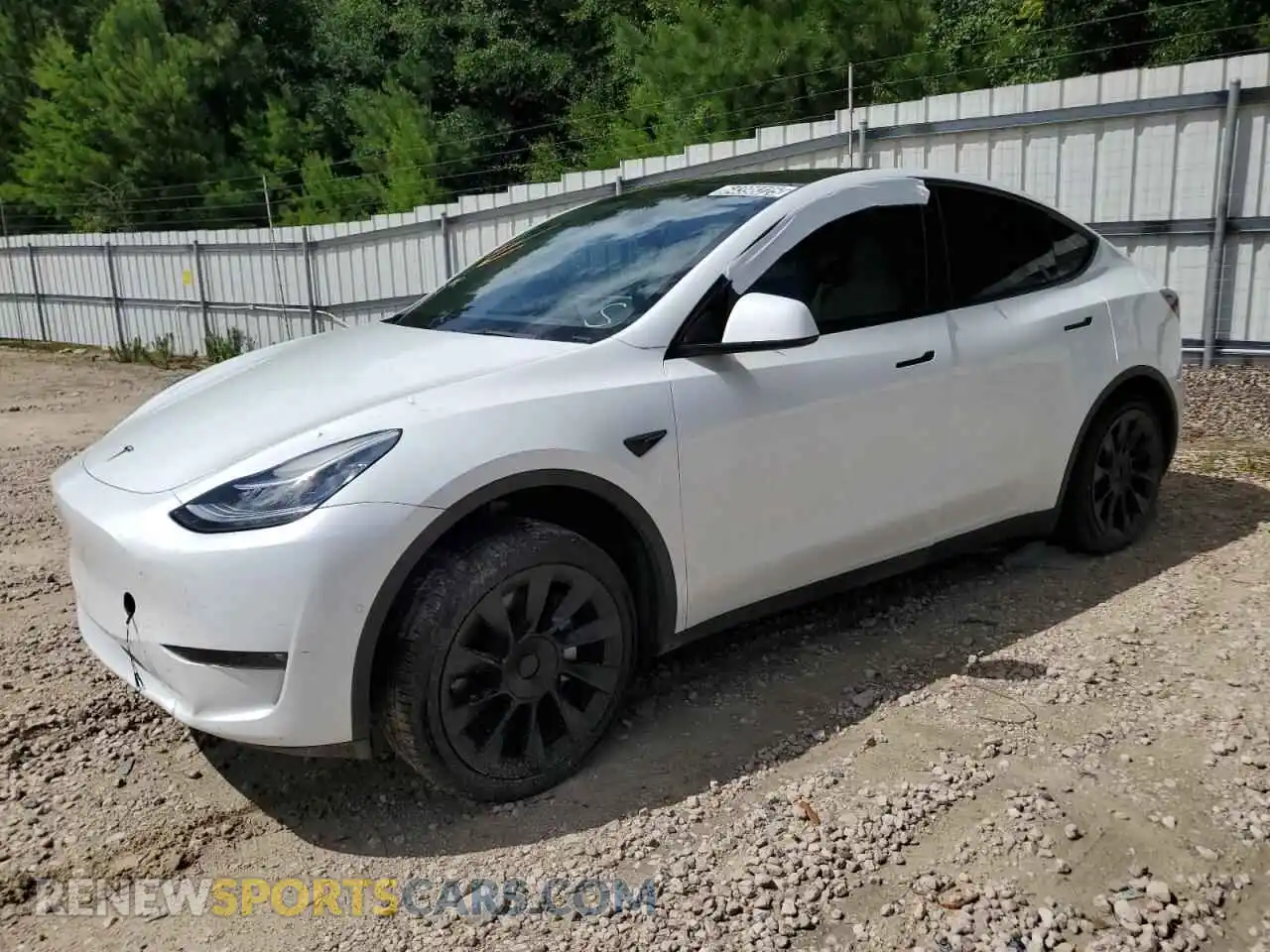 1 Photograph of a damaged car 7SAYGDEE0NF447238 TESLA MODEL Y 2022