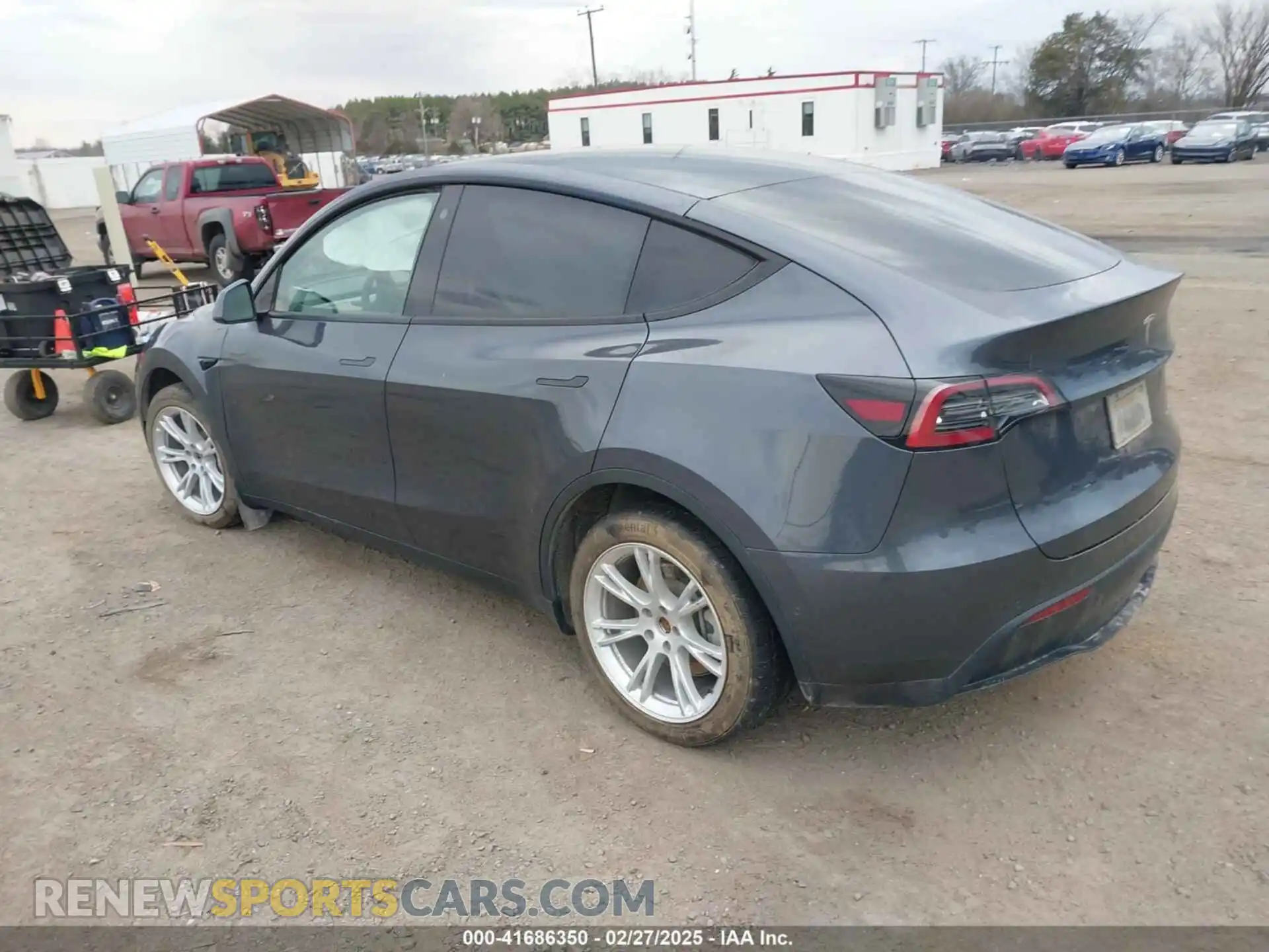 3 Фотография поврежденного автомобиля 7SAYGDEE0NF451385 TESLA MODEL Y 2022