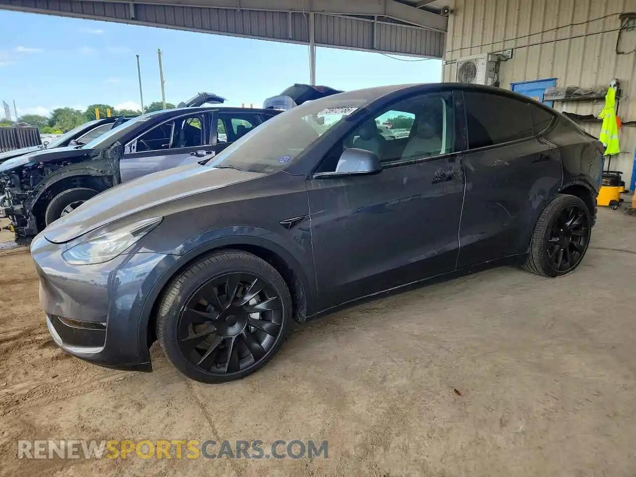 1 fotografías del automóvil dañado 7SAYGDEE0NF455128 TESLA MODEL Y 2022