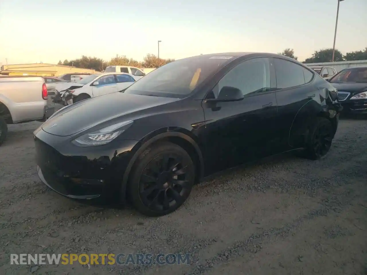 1 Photograph of a damaged car 7SAYGDEE0NF504893 TESLA MODEL Y 2022