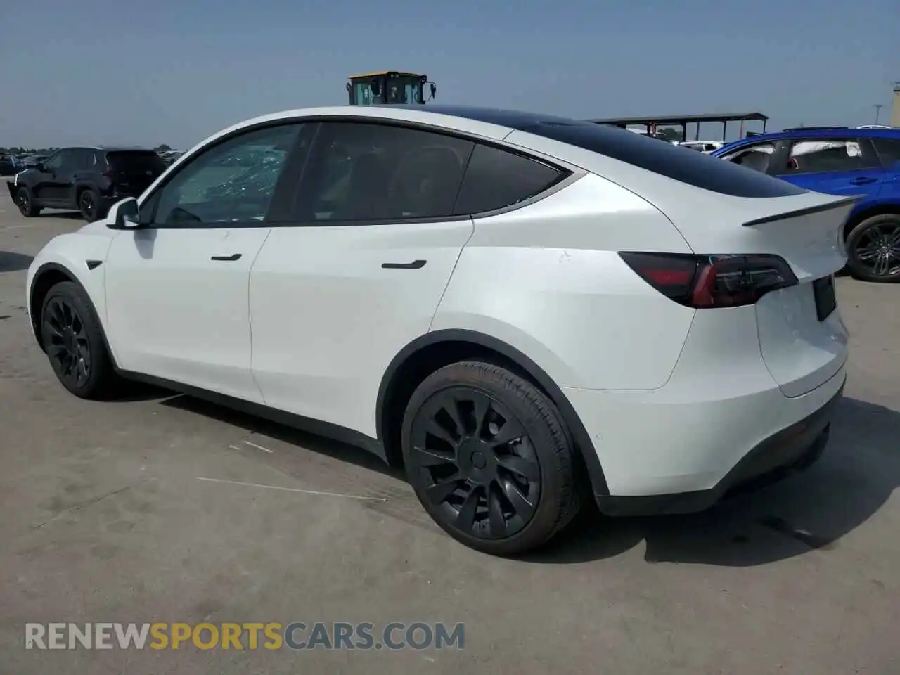 2 Photograph of a damaged car 7SAYGDEE0NF523105 TESLA MODEL Y 2022