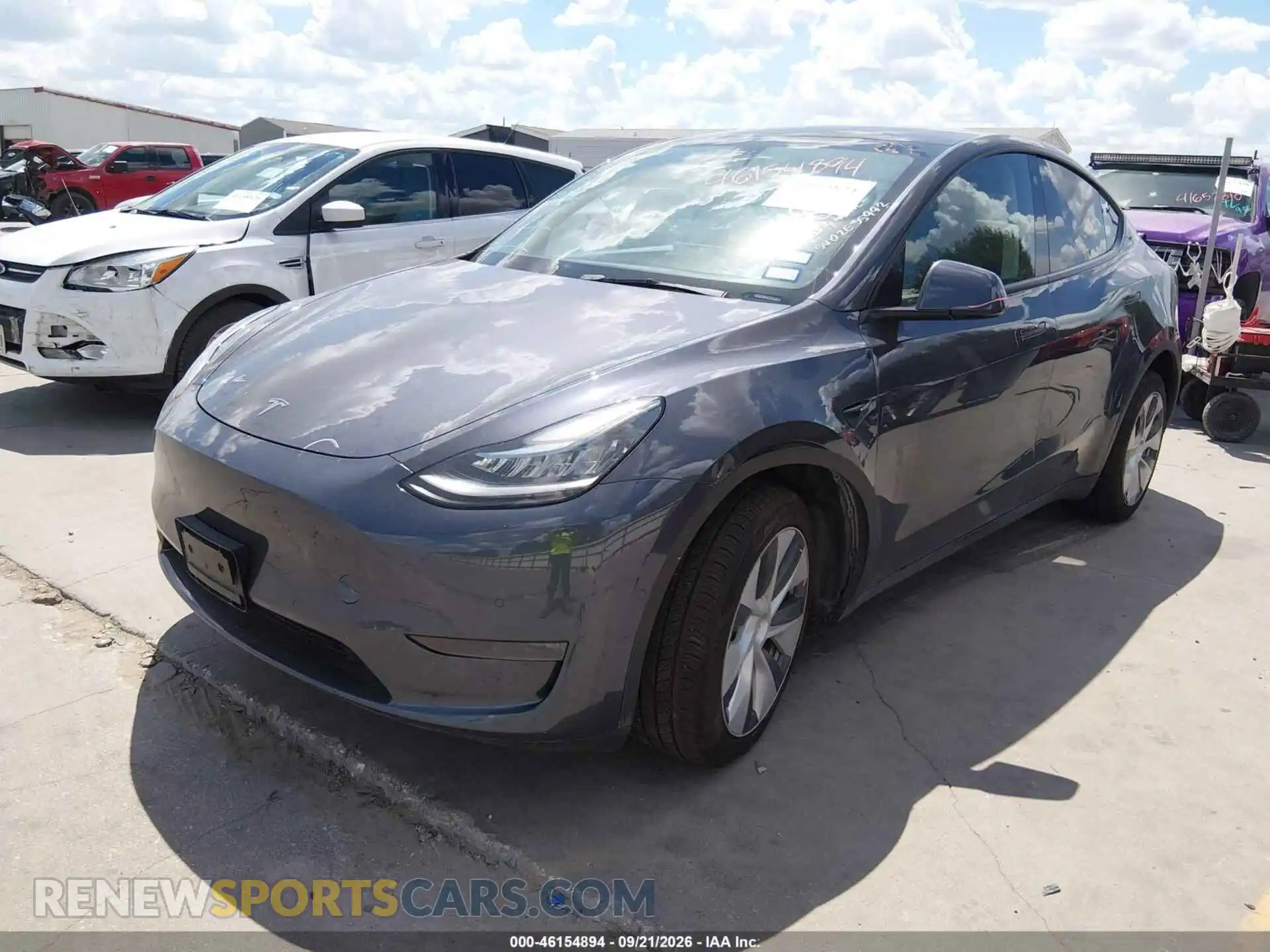 2 Photograph of a damaged car 7SAYGDEE1NA004870 TESLA MODEL Y 2022