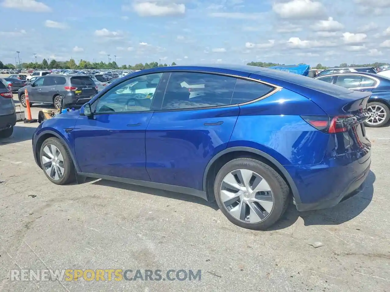 2 Photograph of a damaged car 7SAYGDEE1NA006974 TESLA MODEL Y 2022