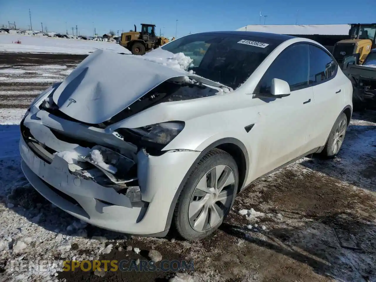 1 Photograph of a damaged car 7SAYGDEE1NA009664 TESLA MODEL Y 2022