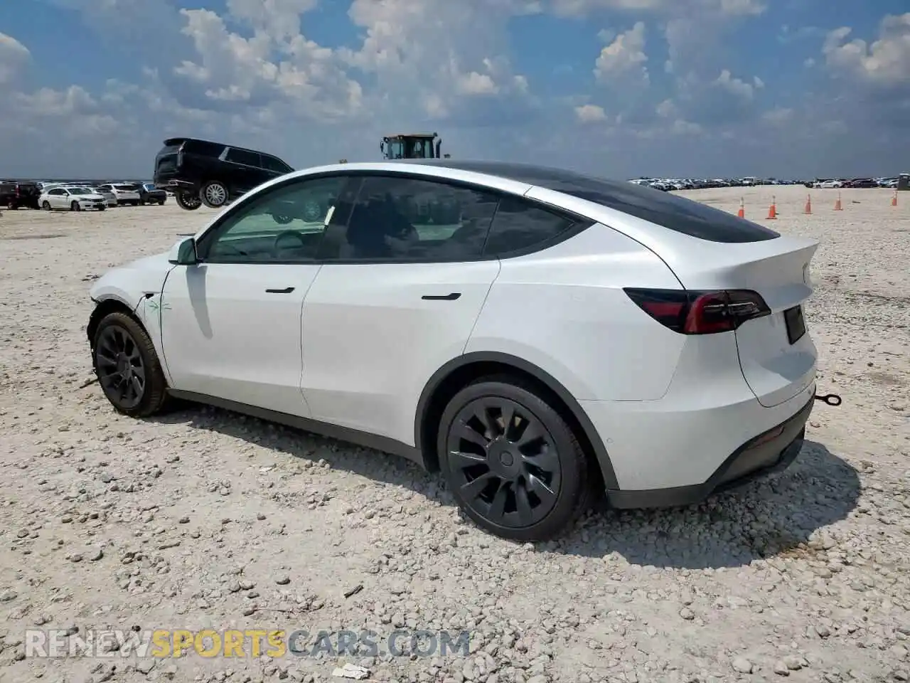 2 Photograph of a damaged car 7SAYGDEE1NA010877 TESLA MODEL Y 2022