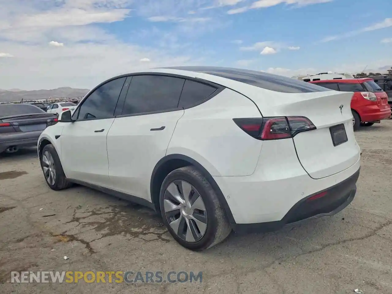 2 Фотография поврежденного автомобиля 7SAYGDEE1NA012001 TESLA MODEL Y 2022