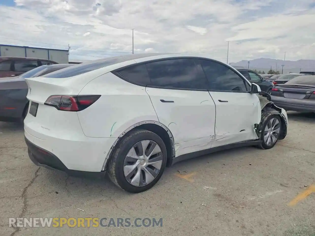 3 Фотография поврежденного автомобиля 7SAYGDEE1NA012001 TESLA MODEL Y 2022