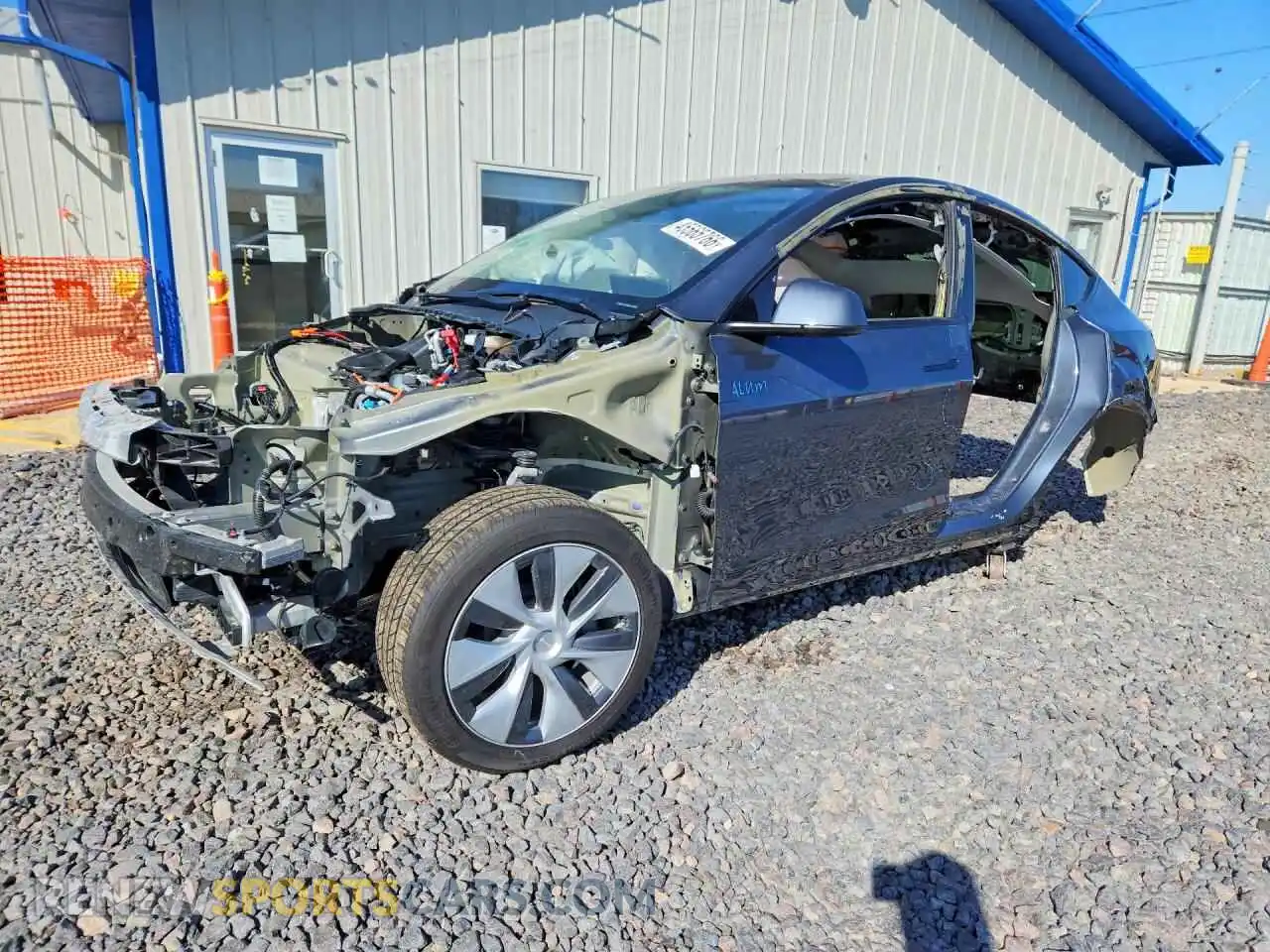 1 fotografías del automóvil dañado 7SAYGDEE1NA015609 TESLA MODEL Y 2022