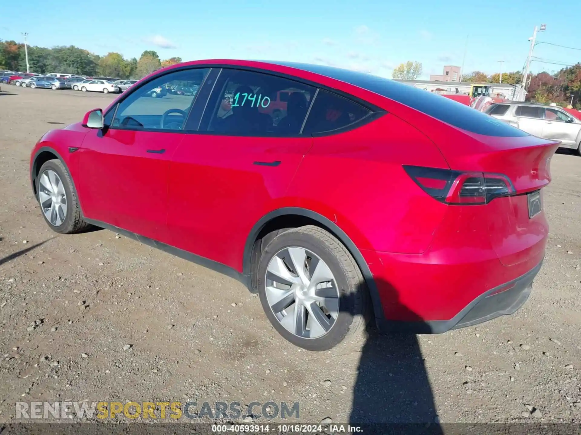 3 Photograph of a damaged car 7SAYGDEE1NA020048 TESLA MODEL Y 2022