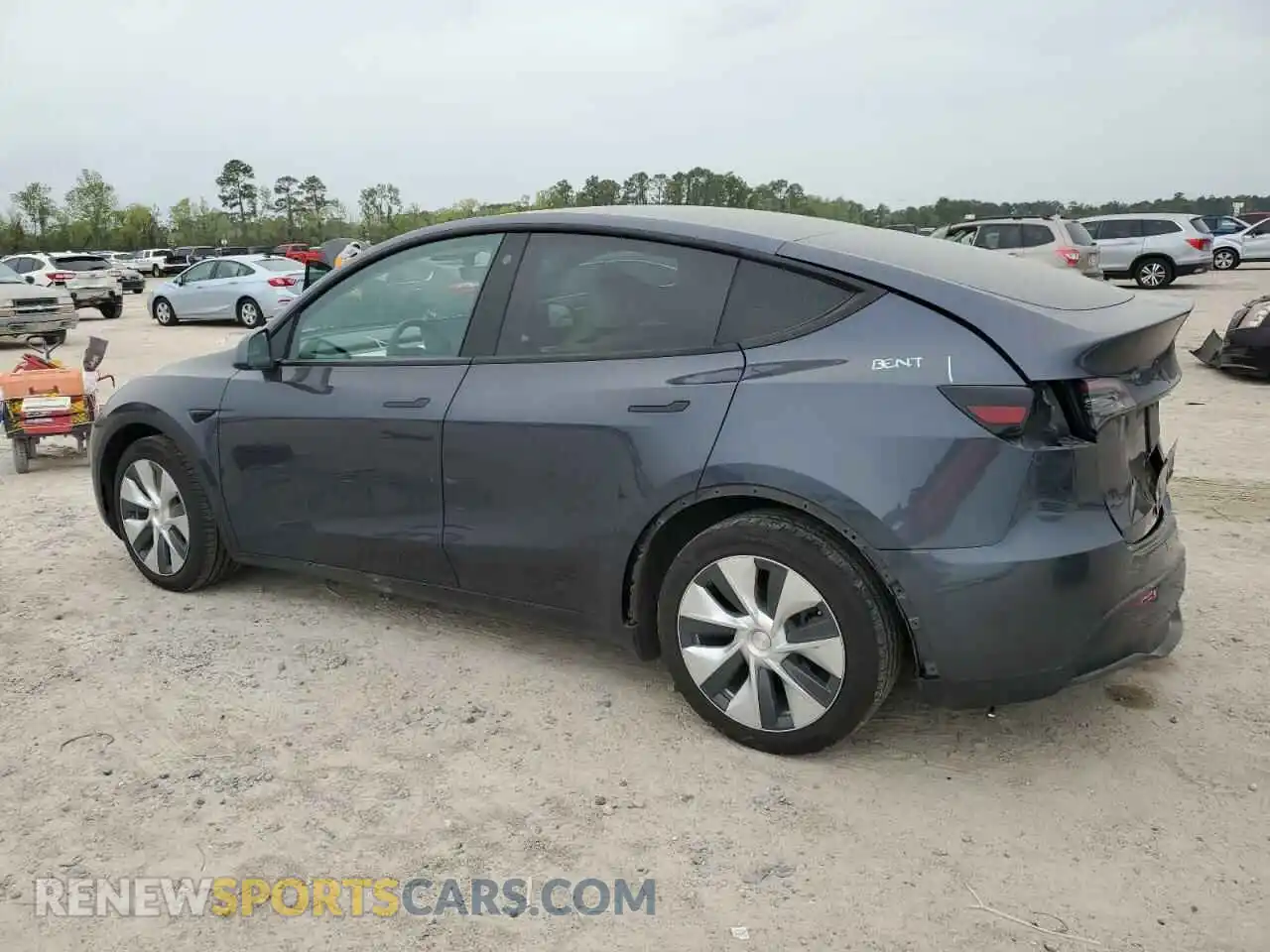 2 Photograph of a damaged car 7SAYGDEE1NF315198 TESLA MODEL Y 2022