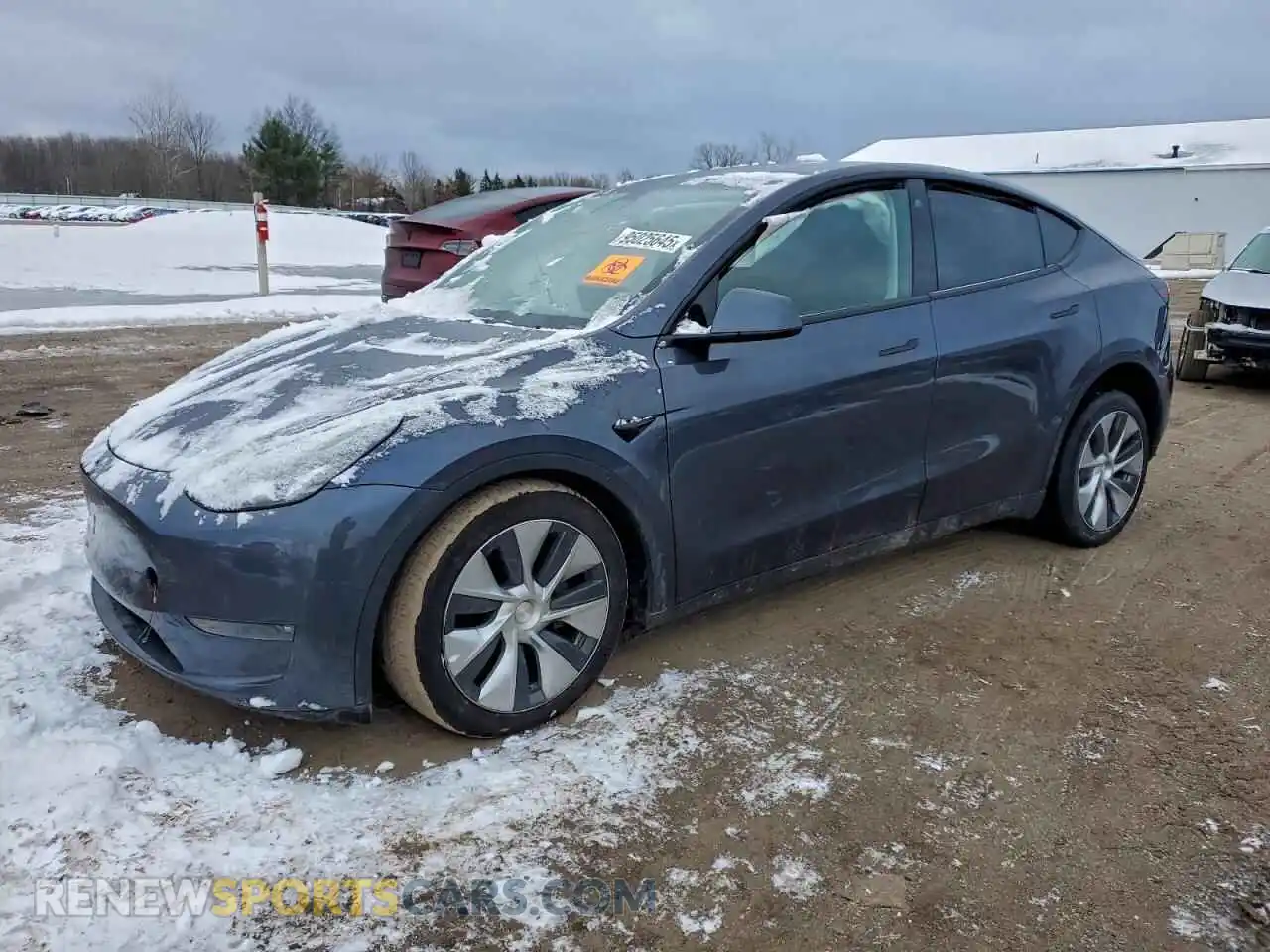 1 fotografías del automóvil dañado 7SAYGDEE1NF329344 TESLA MODEL Y 2022