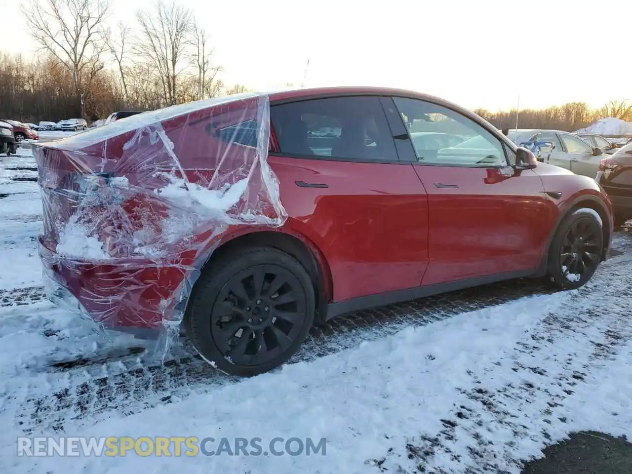 3 Photograph of a damaged car 7SAYGDEE1NF336522 TESLA MODEL Y 2022