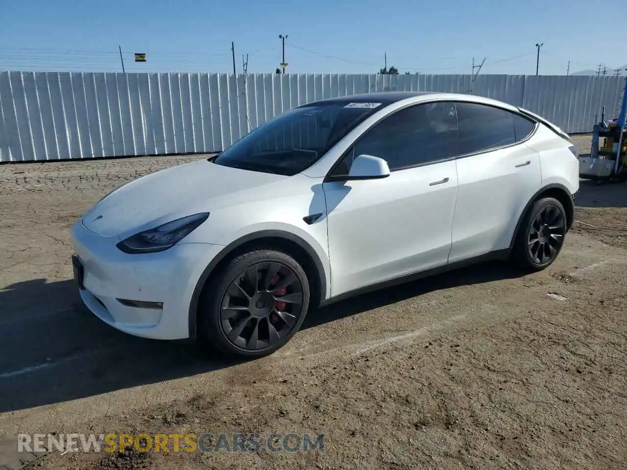 1 Photograph of a damaged car 7SAYGDEE1NF339663 TESLA MODEL Y 2022