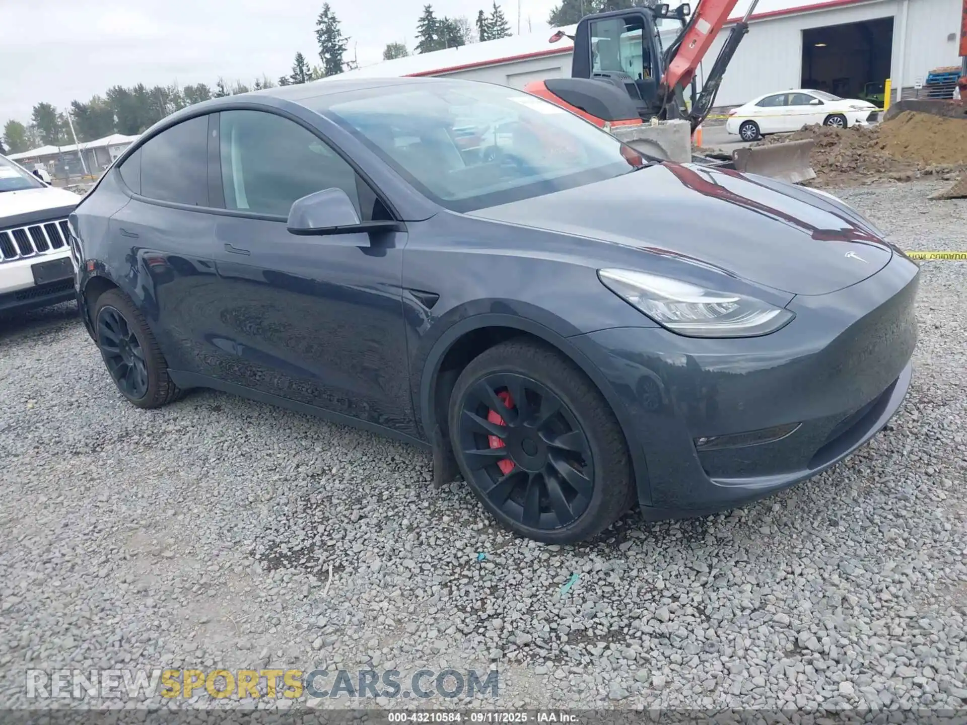 1 Photograph of a damaged car 7SAYGDEE1NF356303 TESLA MODEL Y 2022