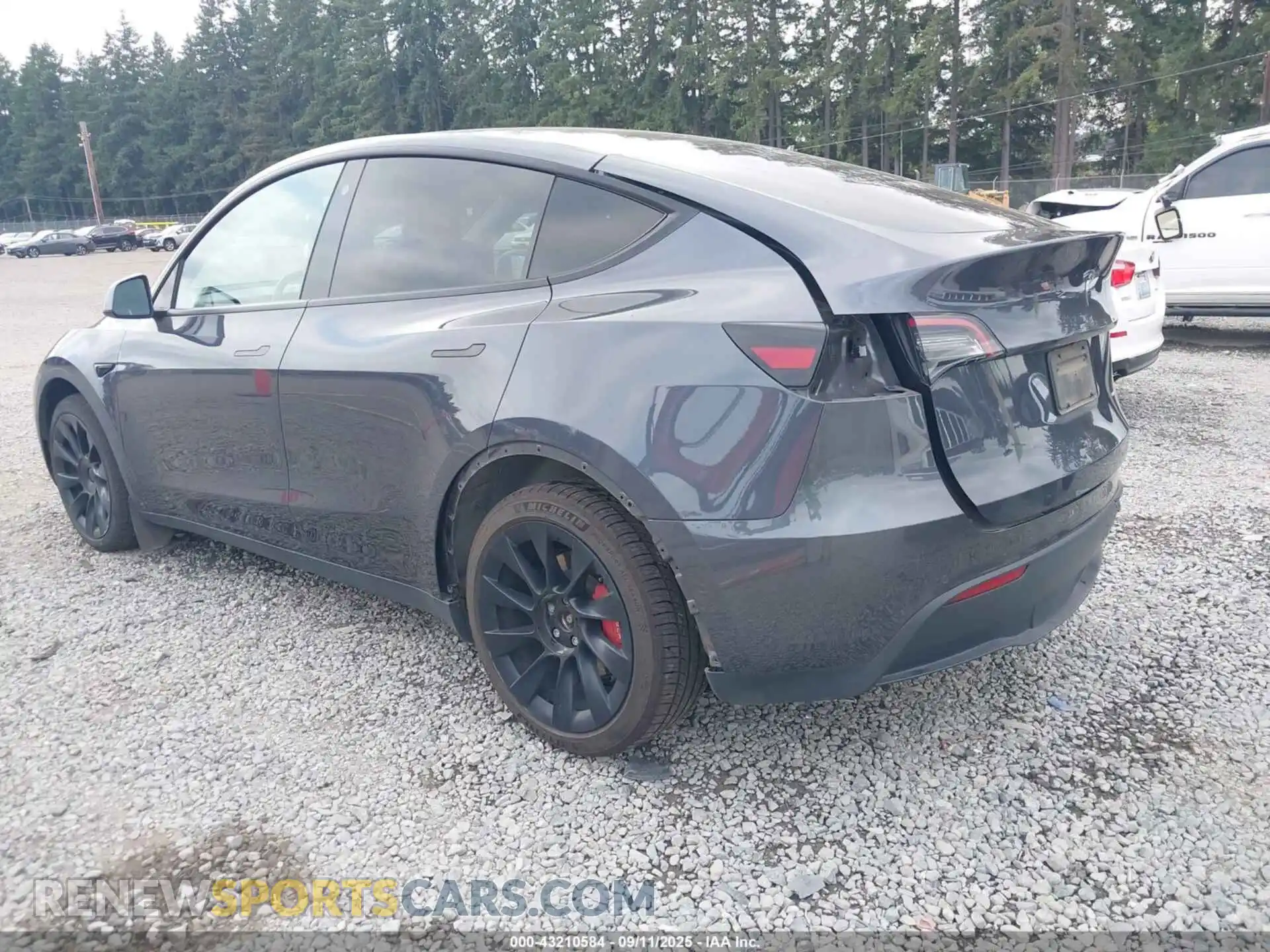 3 Photograph of a damaged car 7SAYGDEE1NF356303 TESLA MODEL Y 2022