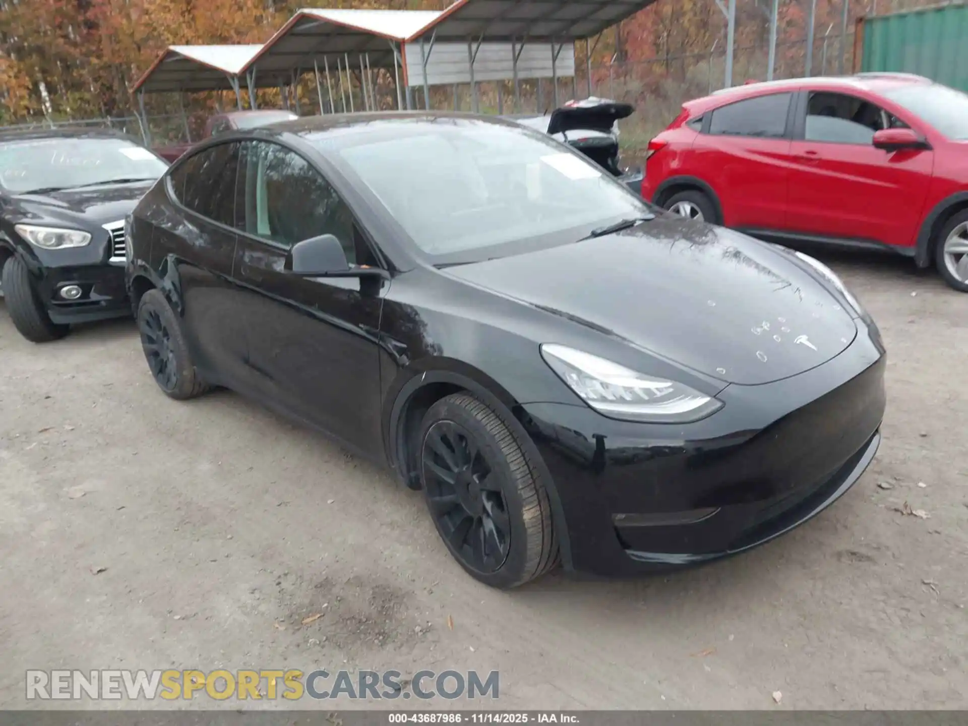 1 Фотография поврежденного автомобиля 7SAYGDEE1NF356432 TESLA MODEL Y 2022