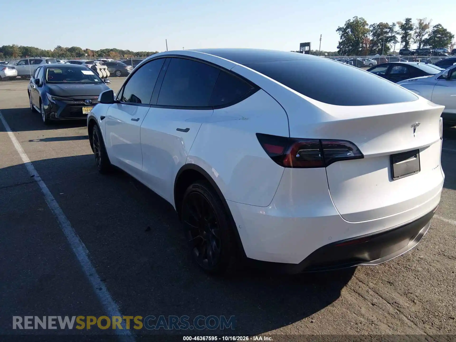 3 Фотография поврежденного автомобиля 7SAYGDEE1NF386529 TESLA MODEL Y 2022