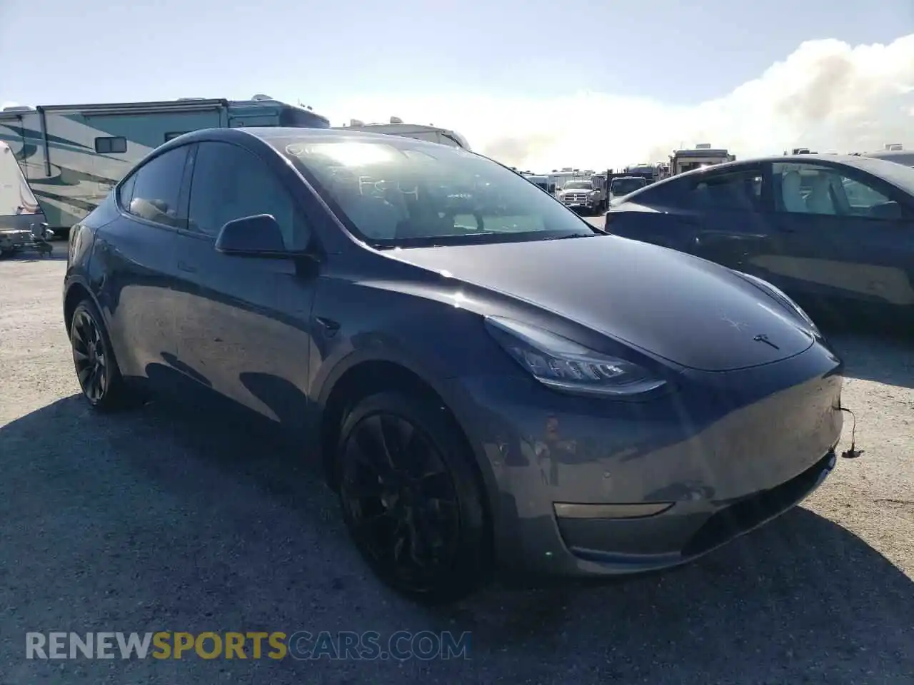 1 Photograph of a damaged car 7SAYGDEE1NF418279 TESLA MODEL Y 2022
