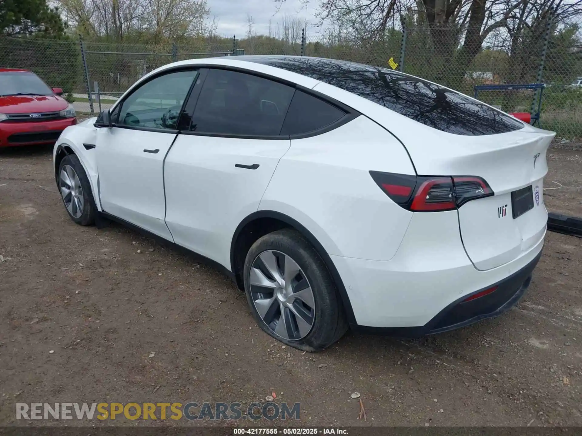 3 Photograph of a damaged car 7SAYGDEE1NF421098 TESLA MODEL Y 2022