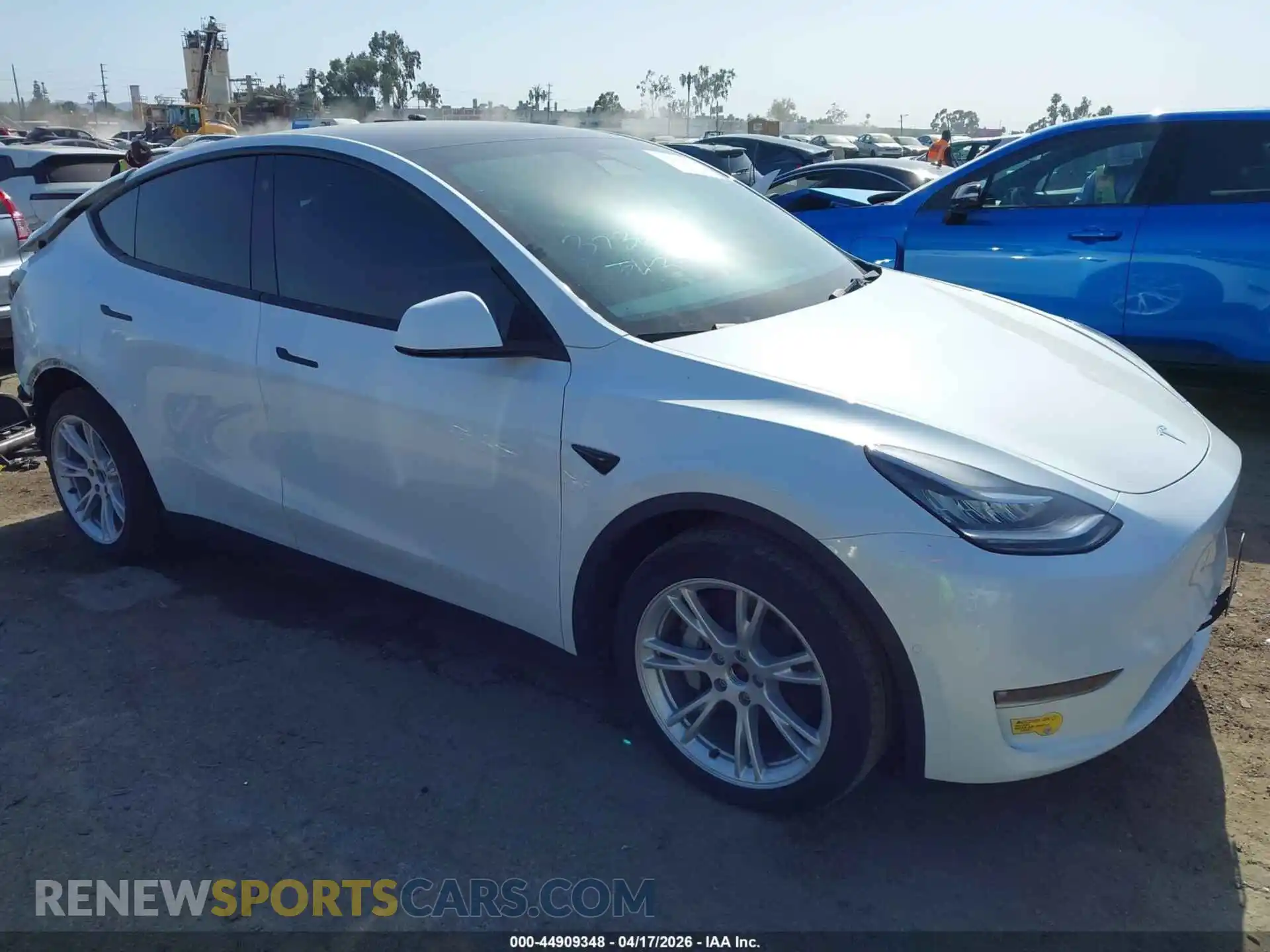 1 Photograph of a damaged car 7SAYGDEE1NF450178 TESLA MODEL Y 2022