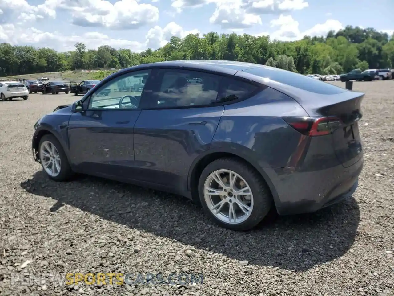 2 Photograph of a damaged car 7SAYGDEE1NF511304 TESLA MODEL Y 2022