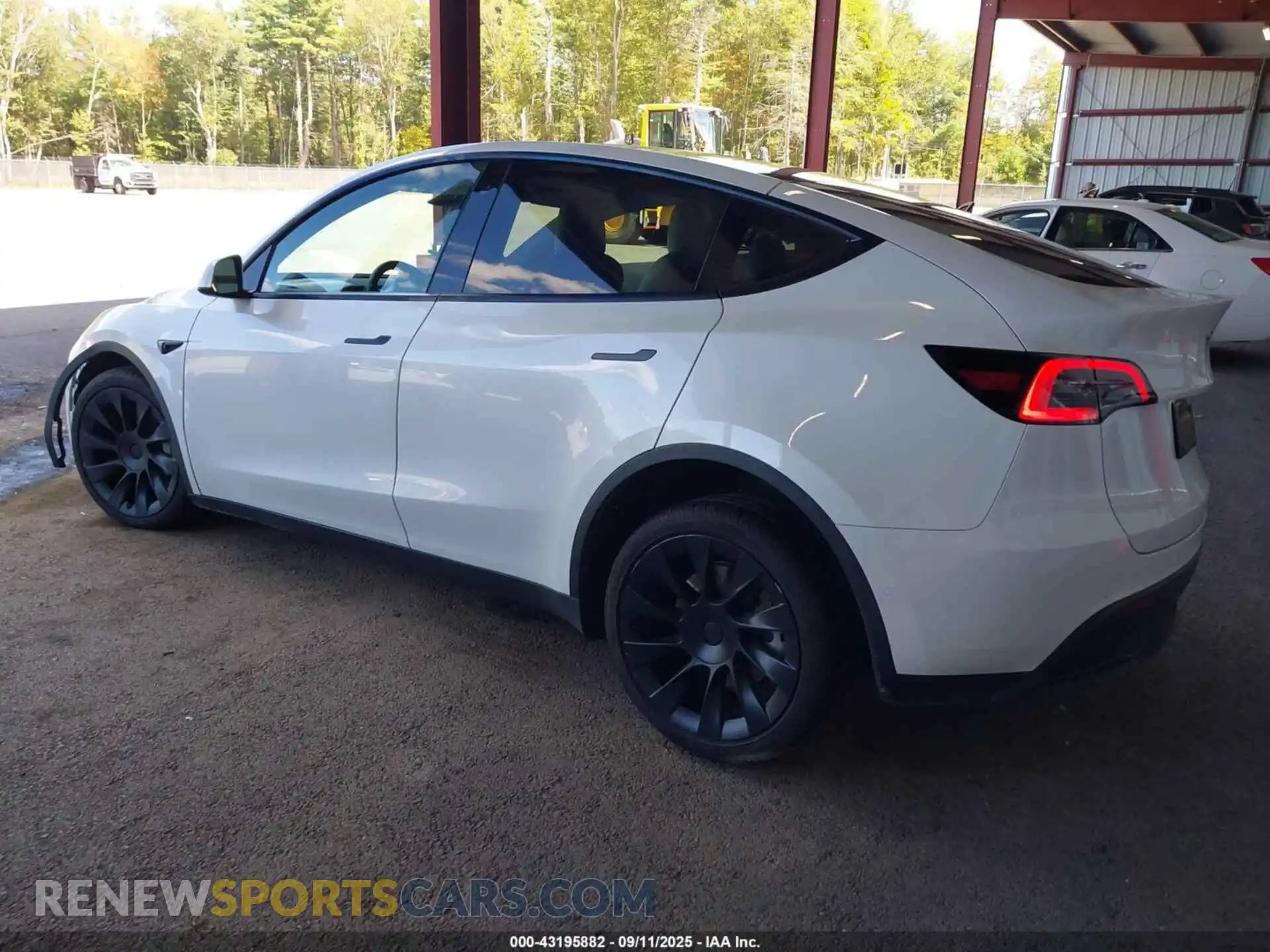 3 Photograph of a damaged car 7SAYGDEE1NF543976 TESLA MODEL Y 2022