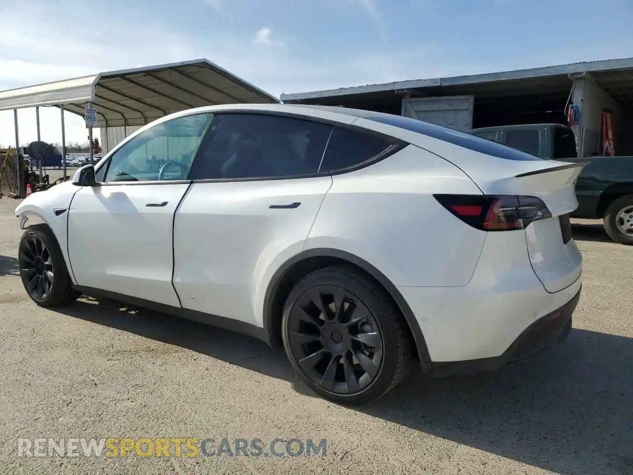2 Photograph of a damaged car 7SAYGDEE1NF559238 TESLA MODEL Y 2022