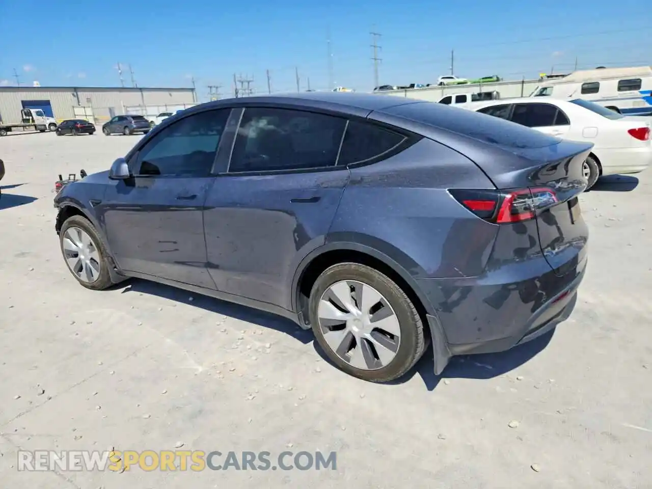 2 Photograph of a damaged car 7SAYGDEE2NA015408 TESLA MODEL Y 2022