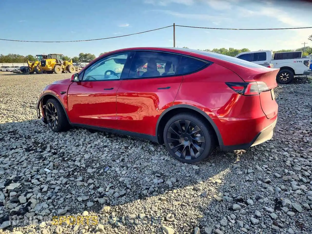 2 Photograph of a damaged car 7SAYGDEE2NA021967 TESLA MODEL Y 2022