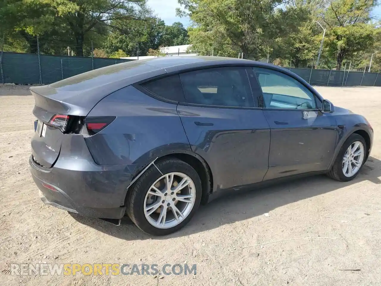 3 Photograph of a damaged car 7SAYGDEE2NF312438 TESLA MODEL Y 2022