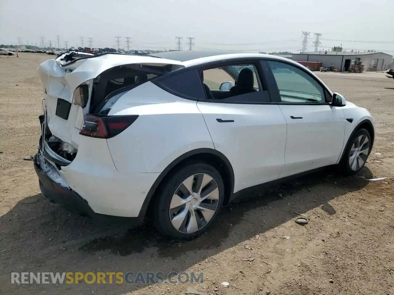 3 Photograph of a damaged car 7SAYGDEE2NF321785 TESLA MODEL Y 2022