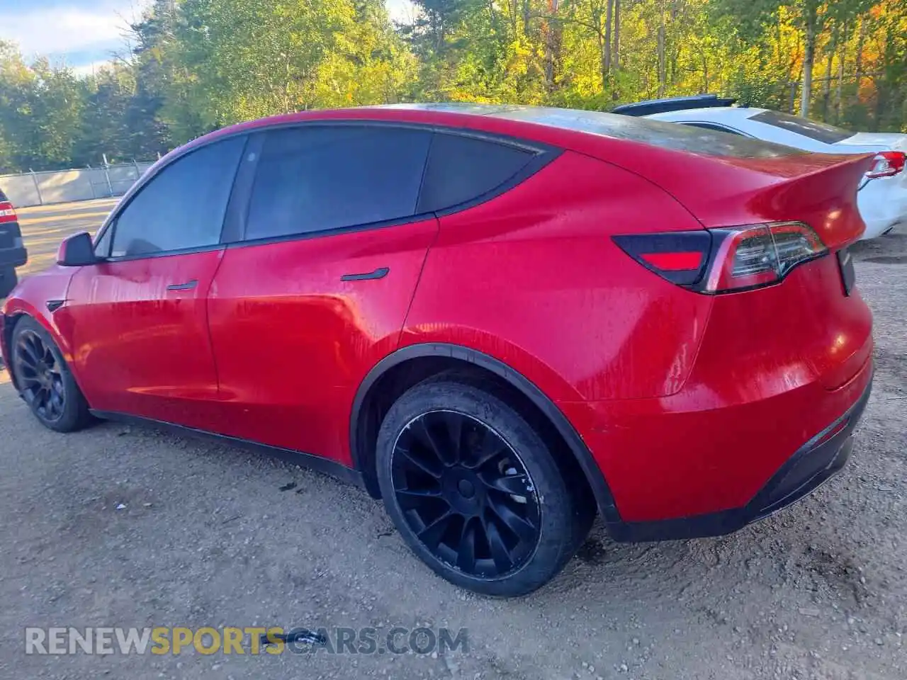 2 Photograph of a damaged car 7SAYGDEE2NF328414 TESLA MODEL Y 2022