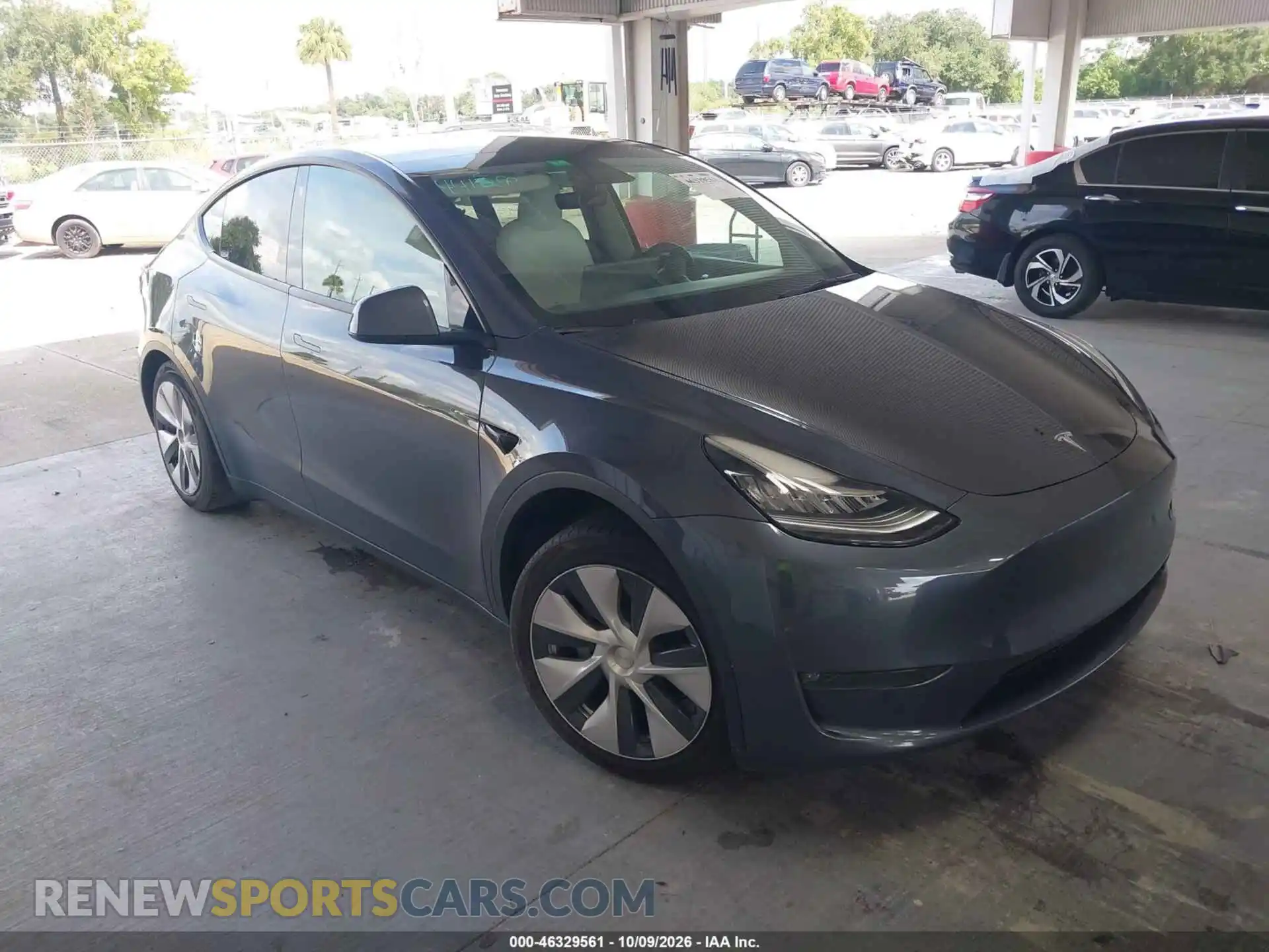 1 Photograph of a damaged car 7SAYGDEE2NF353958 TESLA MODEL Y 2022