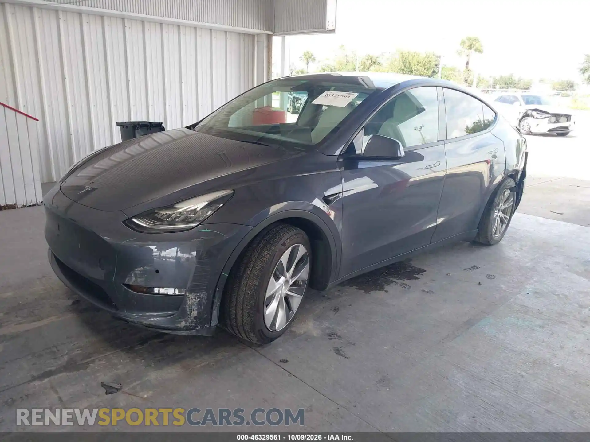 2 Photograph of a damaged car 7SAYGDEE2NF353958 TESLA MODEL Y 2022