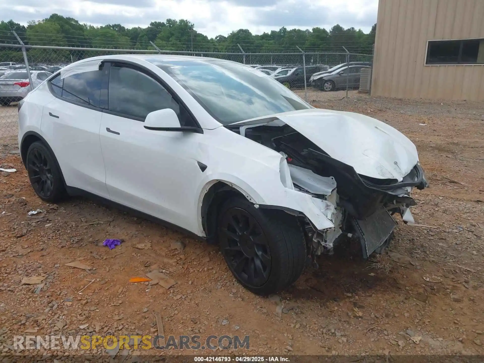 1 Photograph of a damaged car 7SAYGDEE2NF385910 TESLA MODEL Y 2022