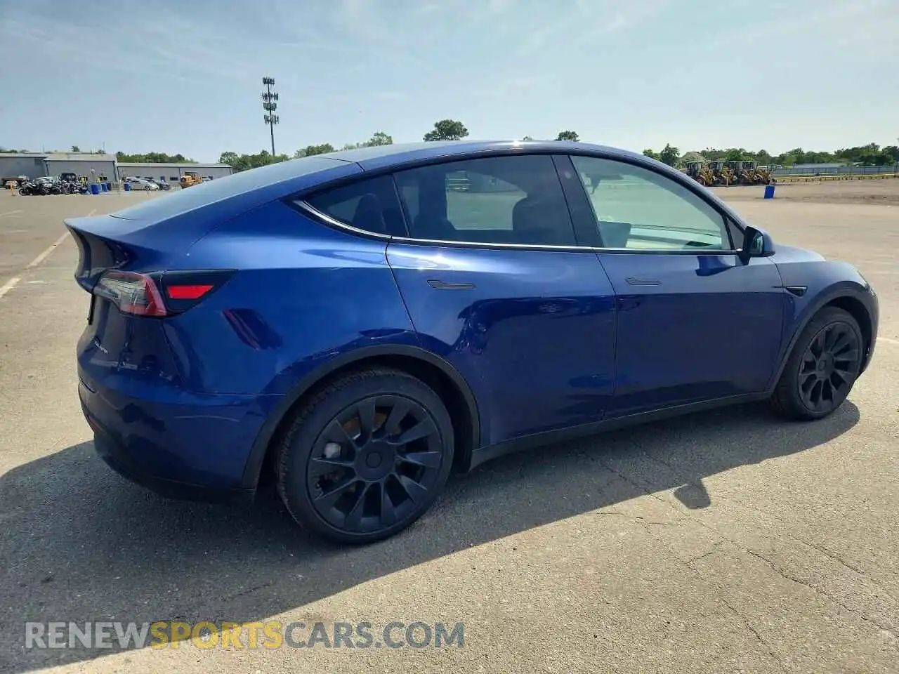 3 fotografías del automóvil dañado 7SAYGDEE2NF386250 TESLA MODEL Y 2022