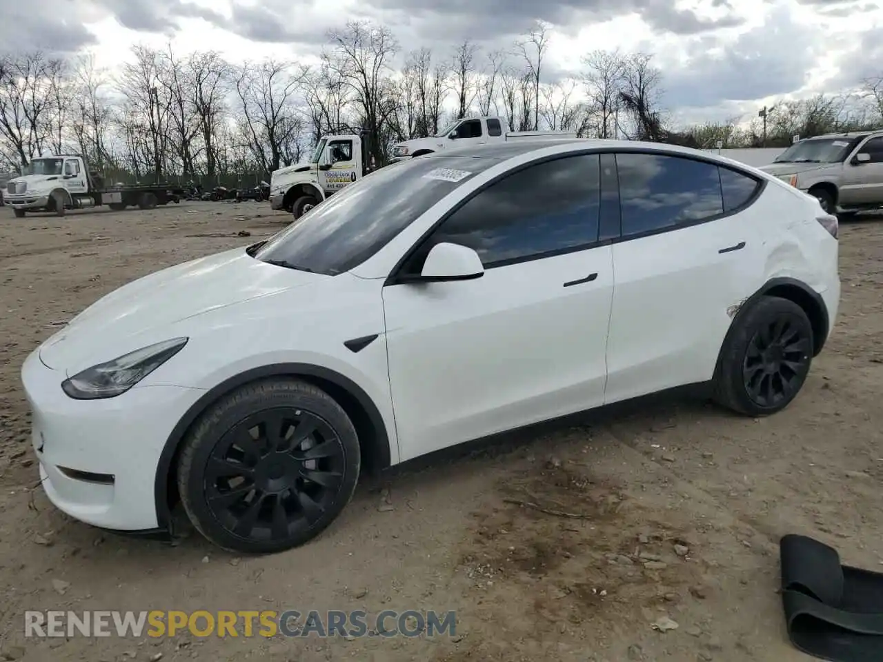 1 Фотография поврежденного автомобиля 7SAYGDEE2NF386300 TESLA MODEL Y 2022