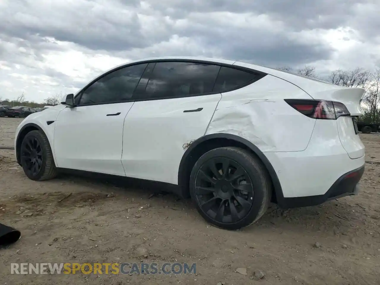 2 Фотография поврежденного автомобиля 7SAYGDEE2NF386300 TESLA MODEL Y 2022