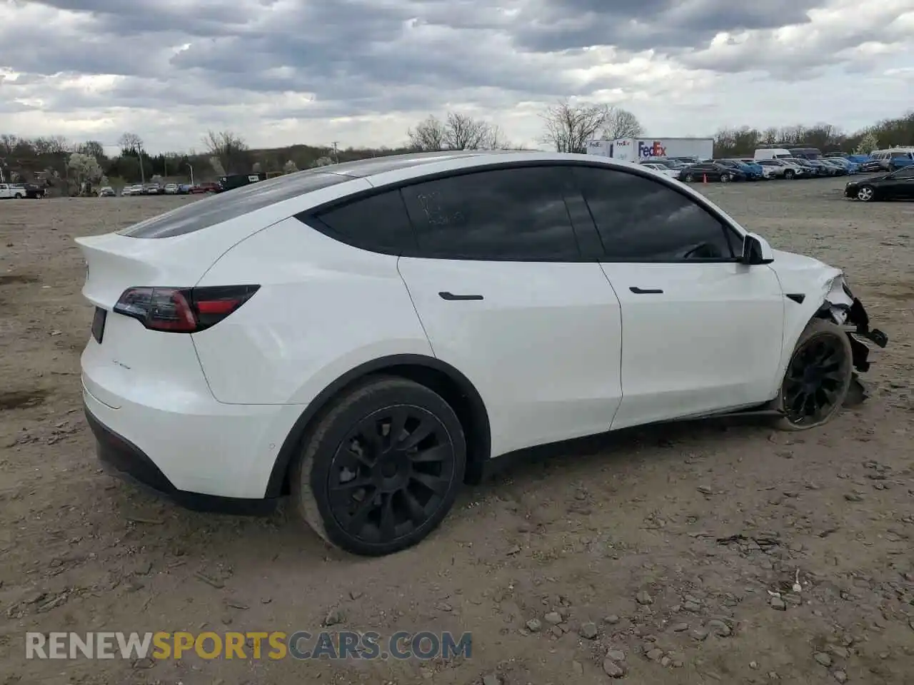 3 Фотография поврежденного автомобиля 7SAYGDEE2NF386300 TESLA MODEL Y 2022