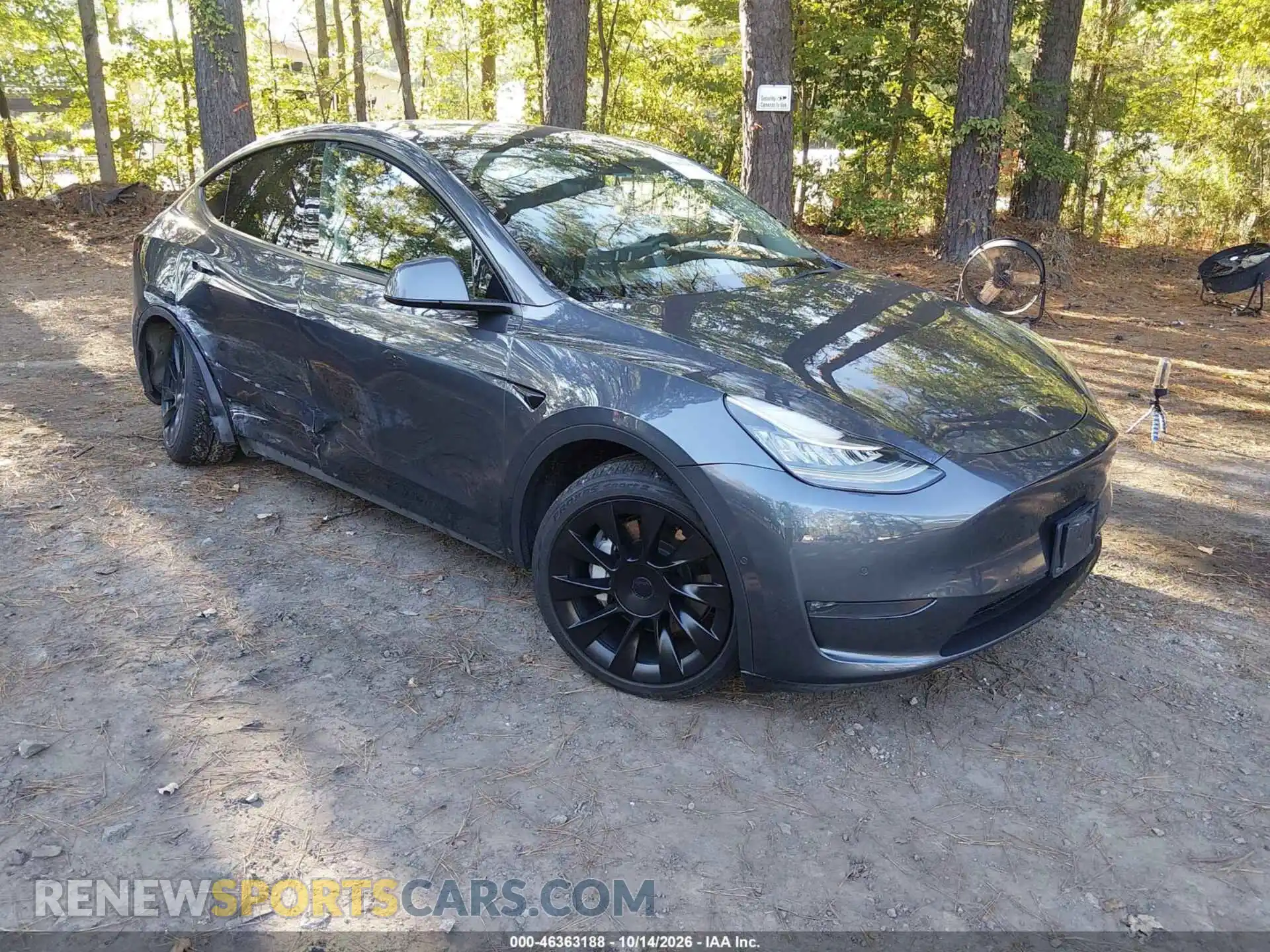 1 fotografías del automóvil dañado 7SAYGDEE2NF413494 TESLA MODEL Y 2022