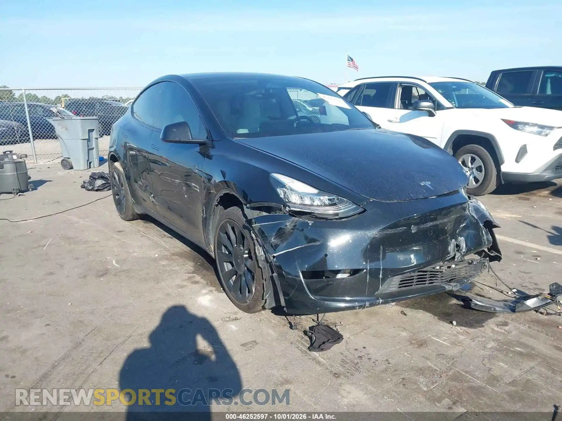 1 Photograph of a damaged car 7SAYGDEE2NF426472 TESLA MODEL Y 2022