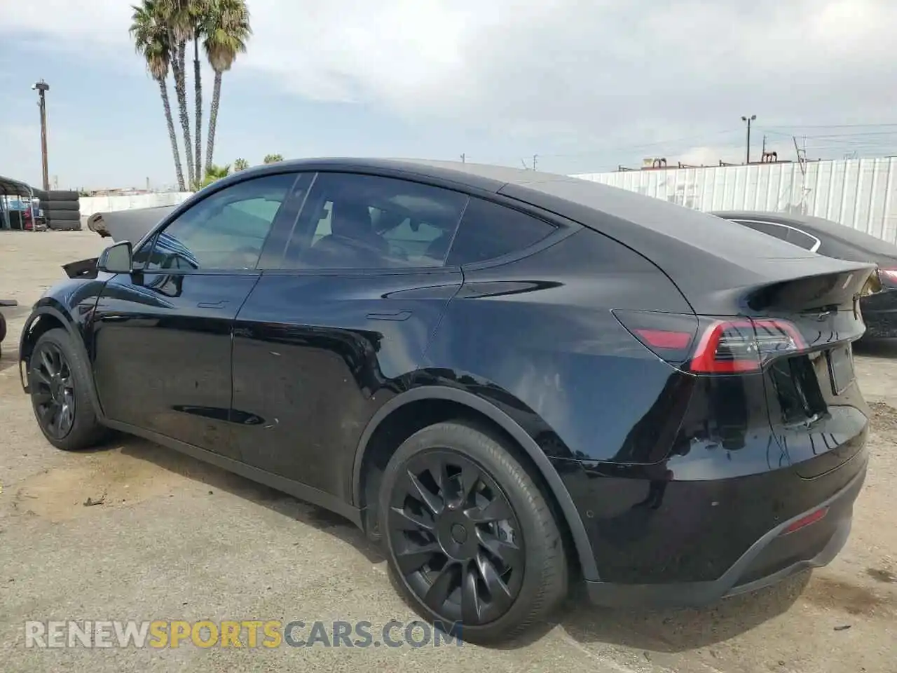 2 Photograph of a damaged car 7SAYGDEE2NF447676 TESLA MODEL Y 2022