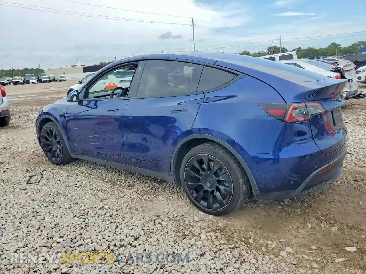 2 Photograph of a damaged car 7SAYGDEE2NF480824 TESLA MODEL Y 2022