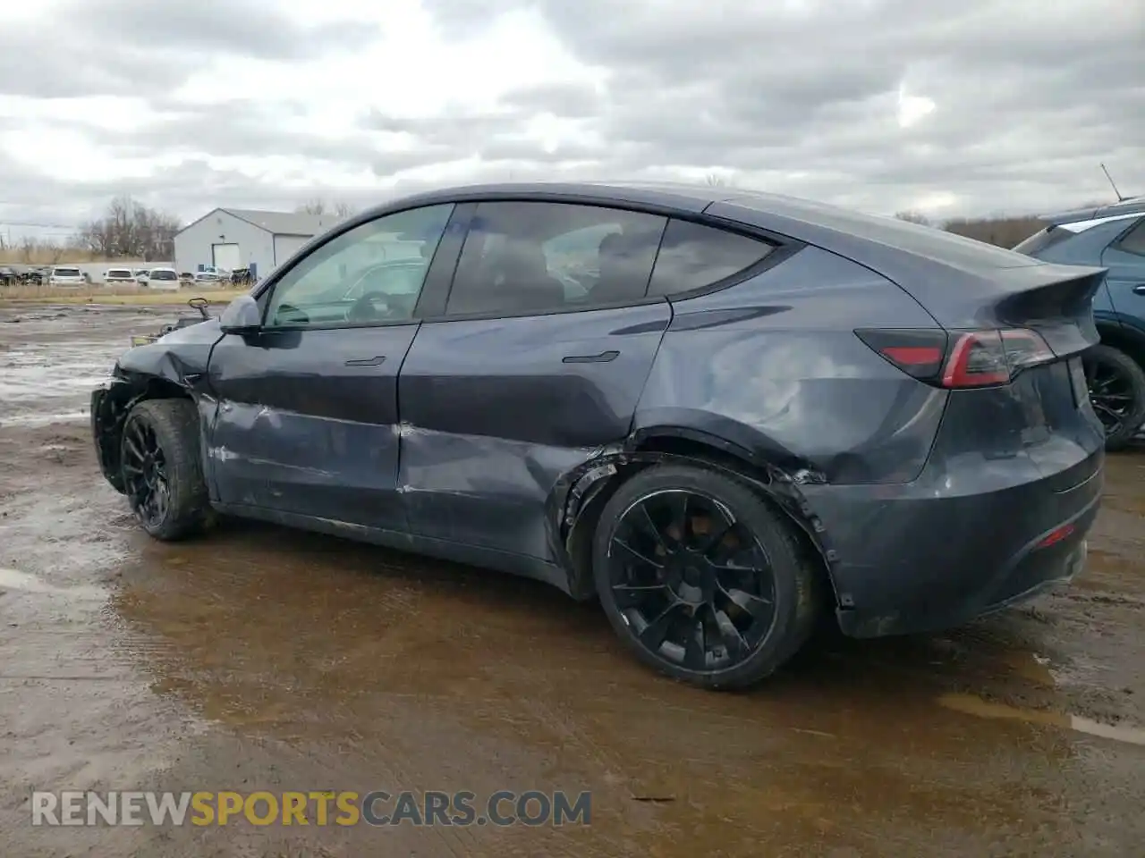2 Photograph of a damaged car 7SAYGDEE2NF481388 TESLA MODEL Y 2022