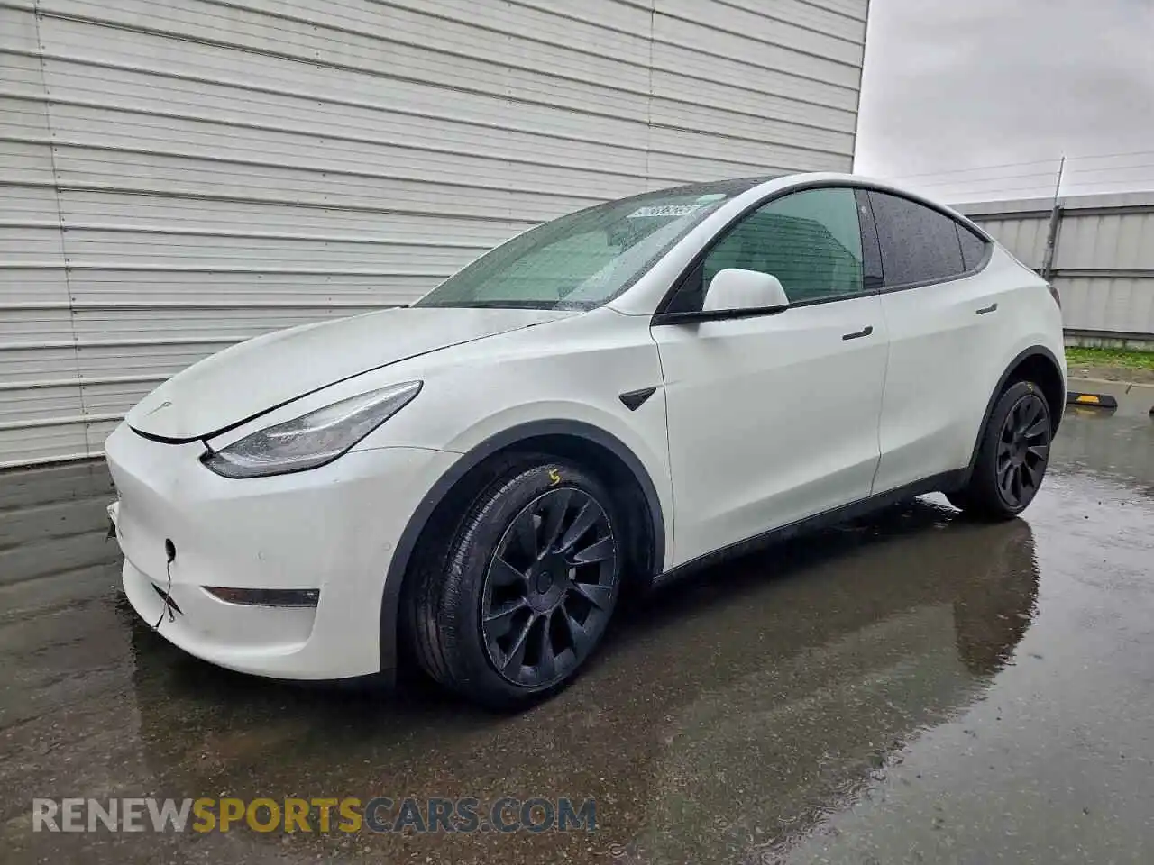 1 Photograph of a damaged car 7SAYGDEE2NF494724 TESLA MODEL Y 2022